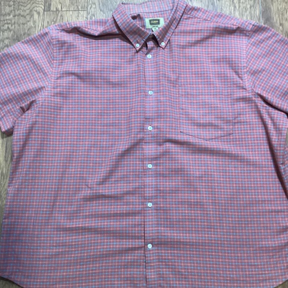 Foundry Supply Co Men's 3XL Button Down Short Sleeve Shirt Casual - Picture 2 of 9